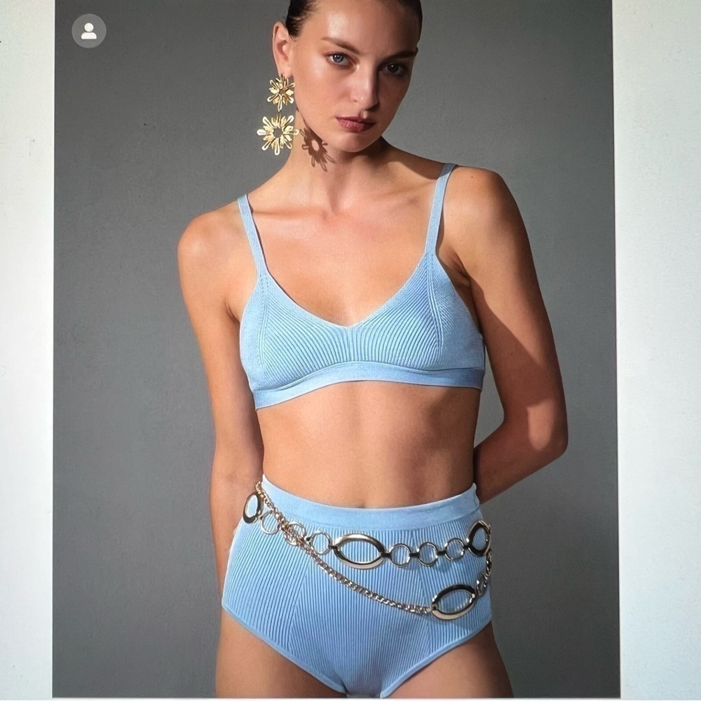 Auteur Studio Ashley Knitted Top In Fanta — image 2 of 8